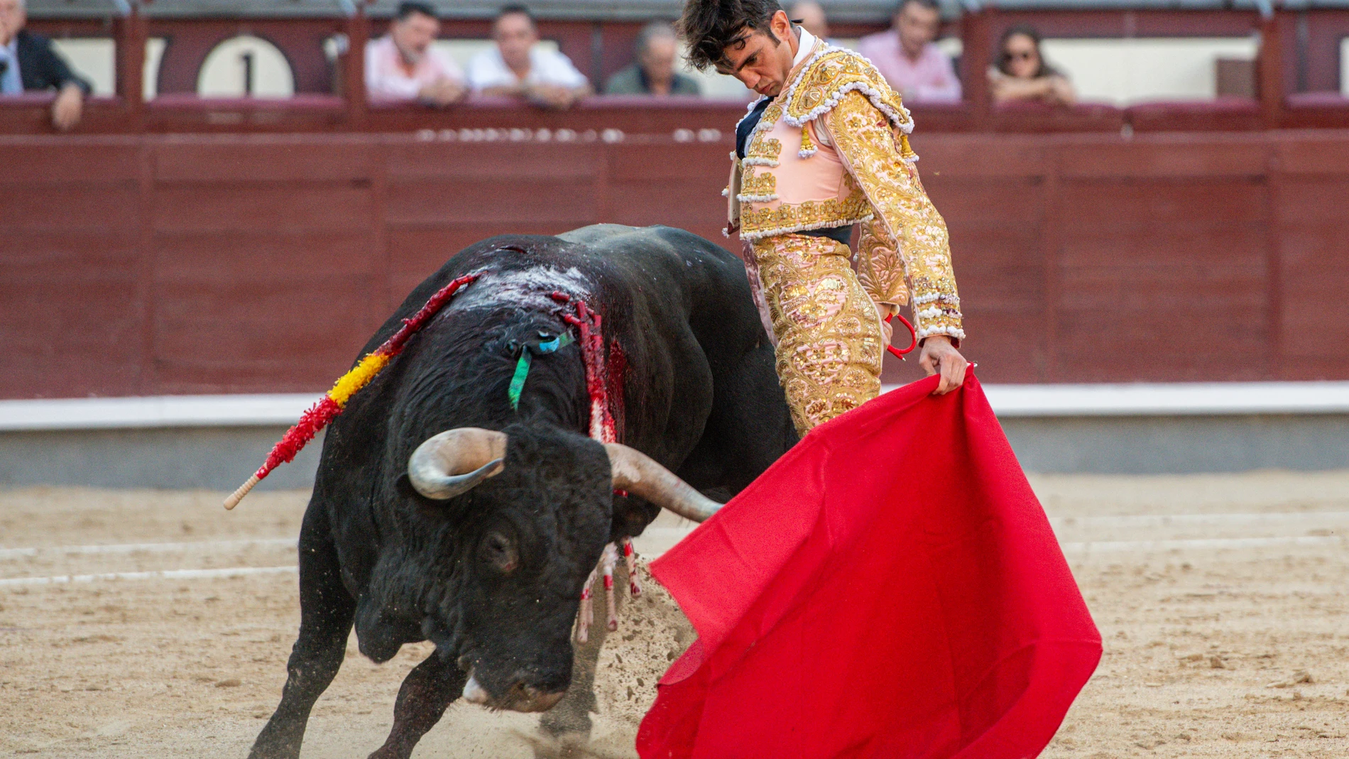 Sólo Adrián de Torres consigue puntuar con la buena corrida de José Enrique Fraile de Valdefresno