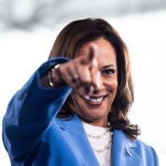 US Vice President Kamala Harris speaks on her economic agenda in Raleigh