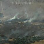 Incendio en Alía (Cáceres)