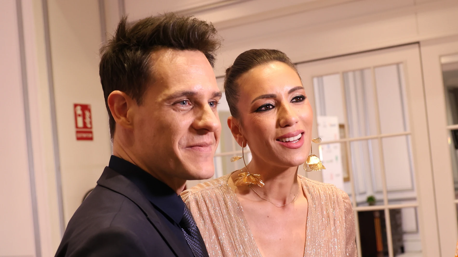 Christian Gálvez y Patricia Pardo