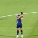 Cristiano Ronaldo, muy enfadado