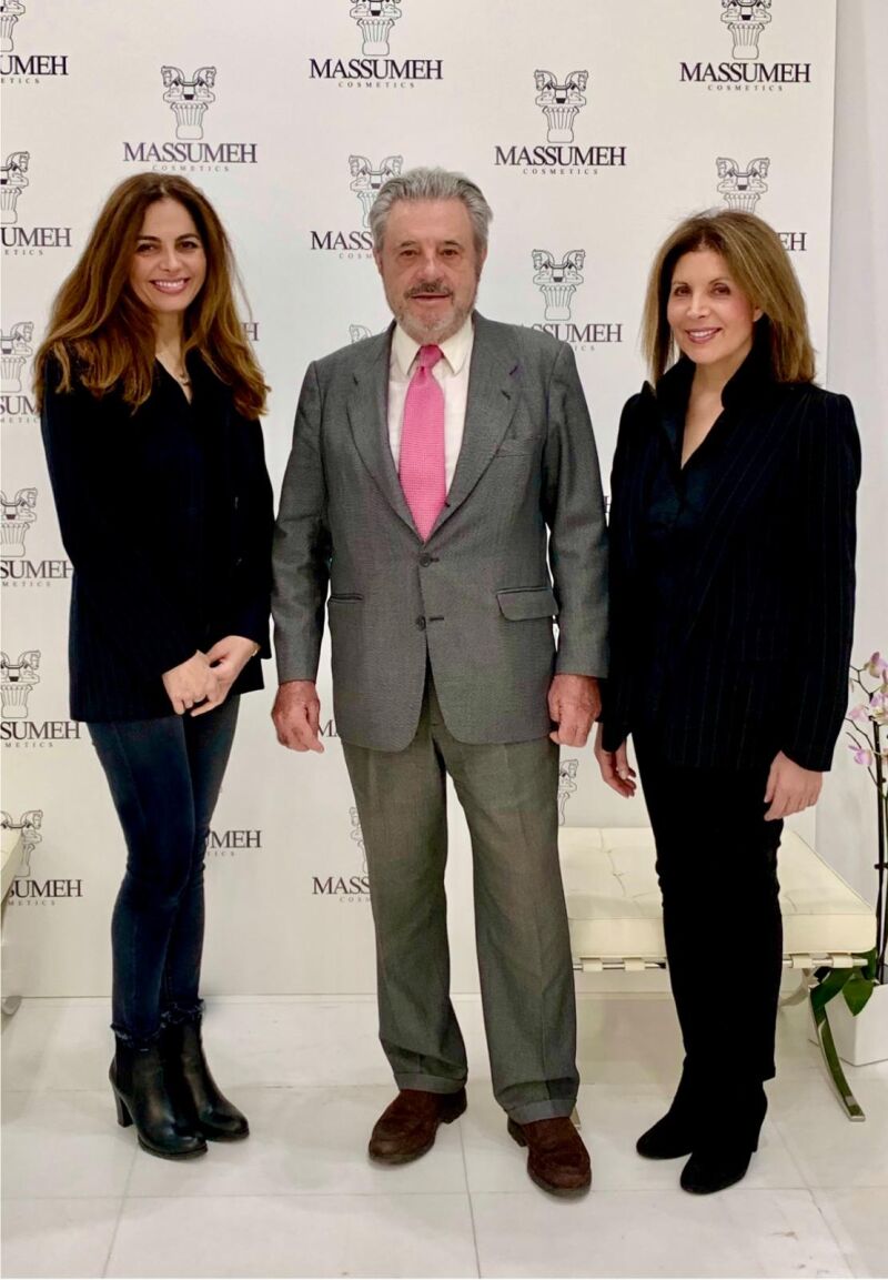 Nasrin Zhiyan, Francisco de Borbón y Escasany y Massumeh Abdi