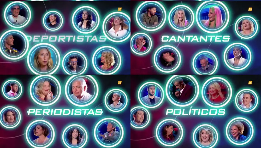 Concursantes de "El rival más débil"