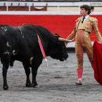 Novillada con picadores de la segunda de las Corridas Generales en la plaza de toros de Bilbao
