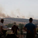 Incendio forestal de Astorga (León) 