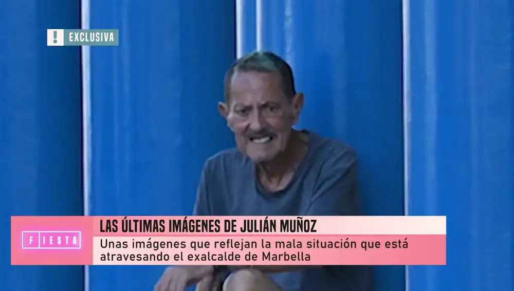 Julián Muñoz, muy delicado de salud