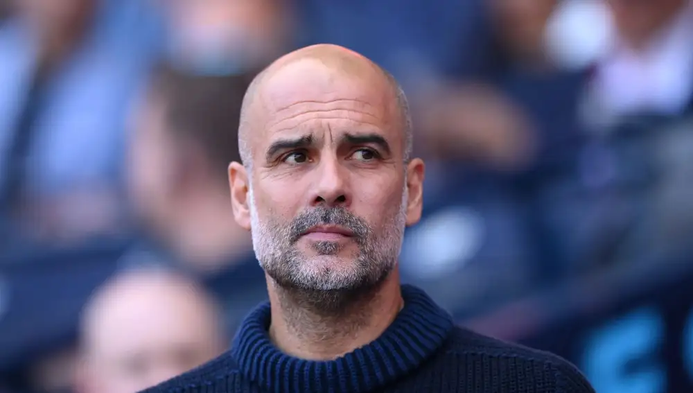Pep Guardiola, entrenador del Manchester City.