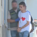 El presunto asesino de Mateo tras ser detenido