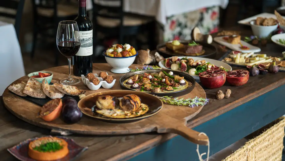 Gastronomía restaurante La Santa