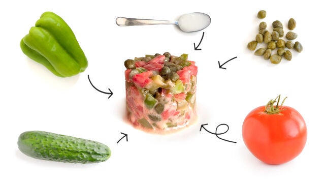 Ensalada fresca, versátil y sencilla. 