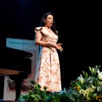 Ruth Iniesta, durante su actuación en el Festival Bal y Gay de Lugo