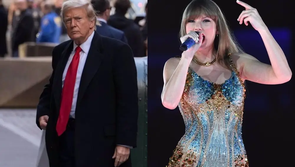 Donald Trump publica imágenes falsas de Taylor Swift apoyando su candidatura generadas por IA
