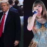 Donald Trump publica imágenes falsas de Taylor Swift apoyando su candidatura generadas por IA