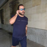 Antonio Tejado llegando a los Juzgados de Sevilla