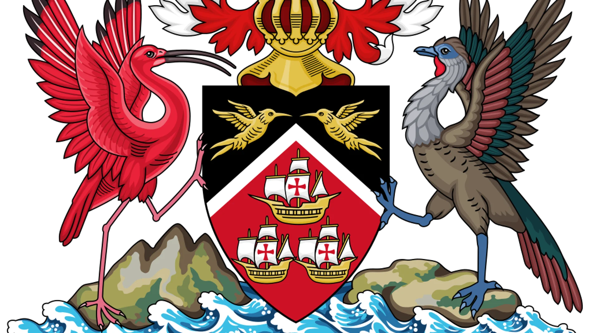 Escudo actual de Trinidad y Tobago
