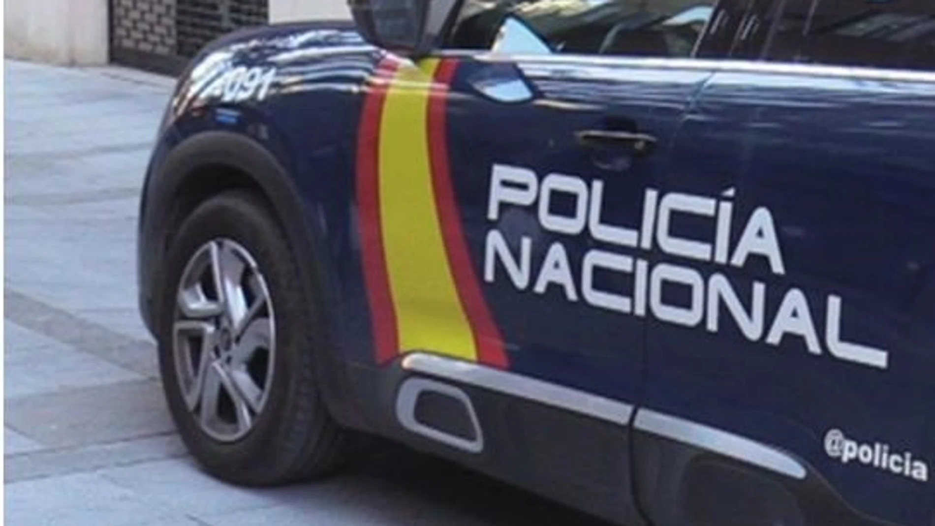 Un vehículo de la Policía Nacional de Valladolid