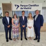 De izquierda a derecha Federico Morán, Marina Villegas, Emilio Viciana y Marta del Castillo Vázquez 