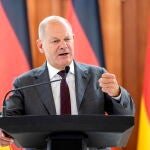 German Chancellor Olaf Scholz visits Moldova