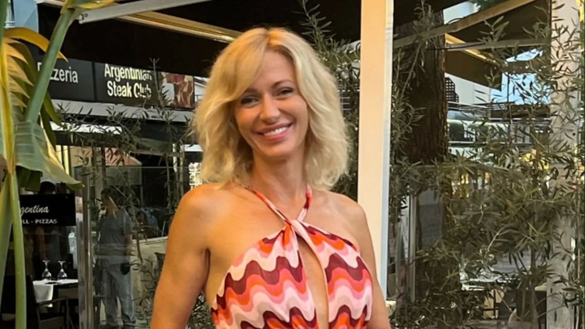 Susanna Griso con vestido 'made in spain'.