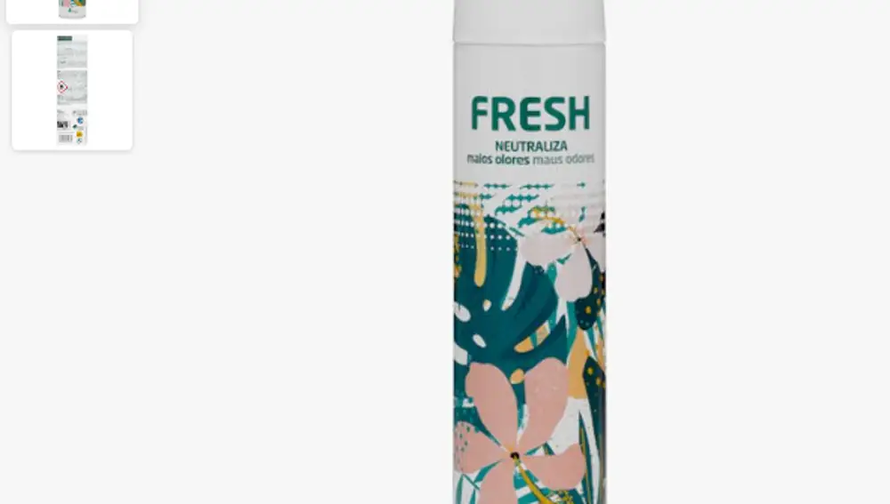 Ambientador en Spray Fresh de Bosque Verde.