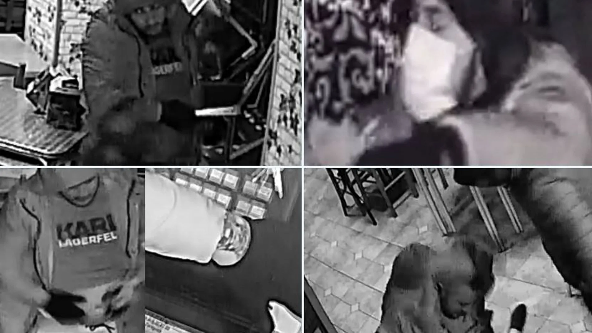 Las autoridades han publicado las fotos de los delincuentes en redes sociales