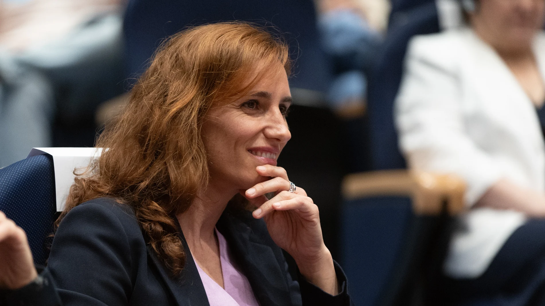La ministra de Sanidad, Mónica García