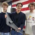 Ian Laffey, Sacha Levy y Carl Schoeller, los responsables de este dron 
