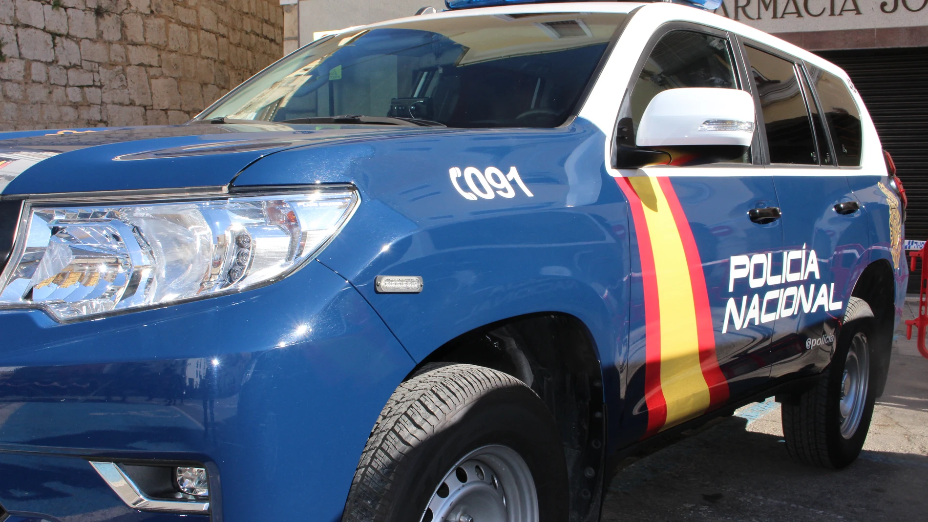 Vehículo de la Policía Nacional
