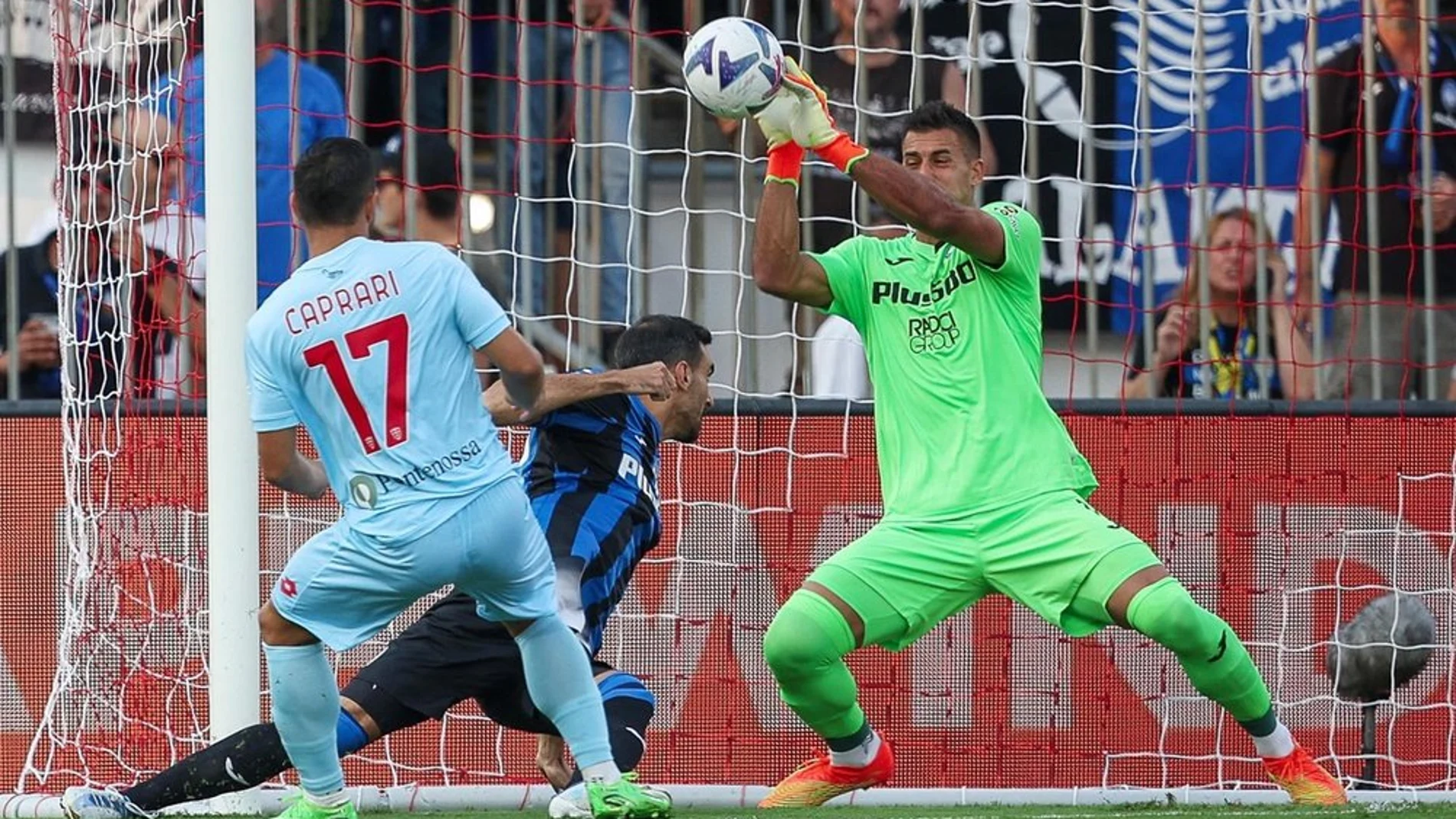 Juan Musso con el Atalanta