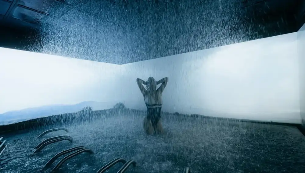 Lluvia y spa en QC Termemilano