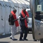 Un cayuco con 49 inmigrantes, todos varones, ha arribado este sábado por sus propios medios al puerto de La Restinga en la isla de El Hierro.