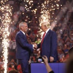 EEUU.-Trump agradece el apoyo de Kennedy Jr. tras suspender su candidatura y dice que habría ganado a Biden en primarias