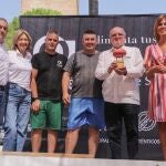 César Lumbreras recibe el Tomate de Honor