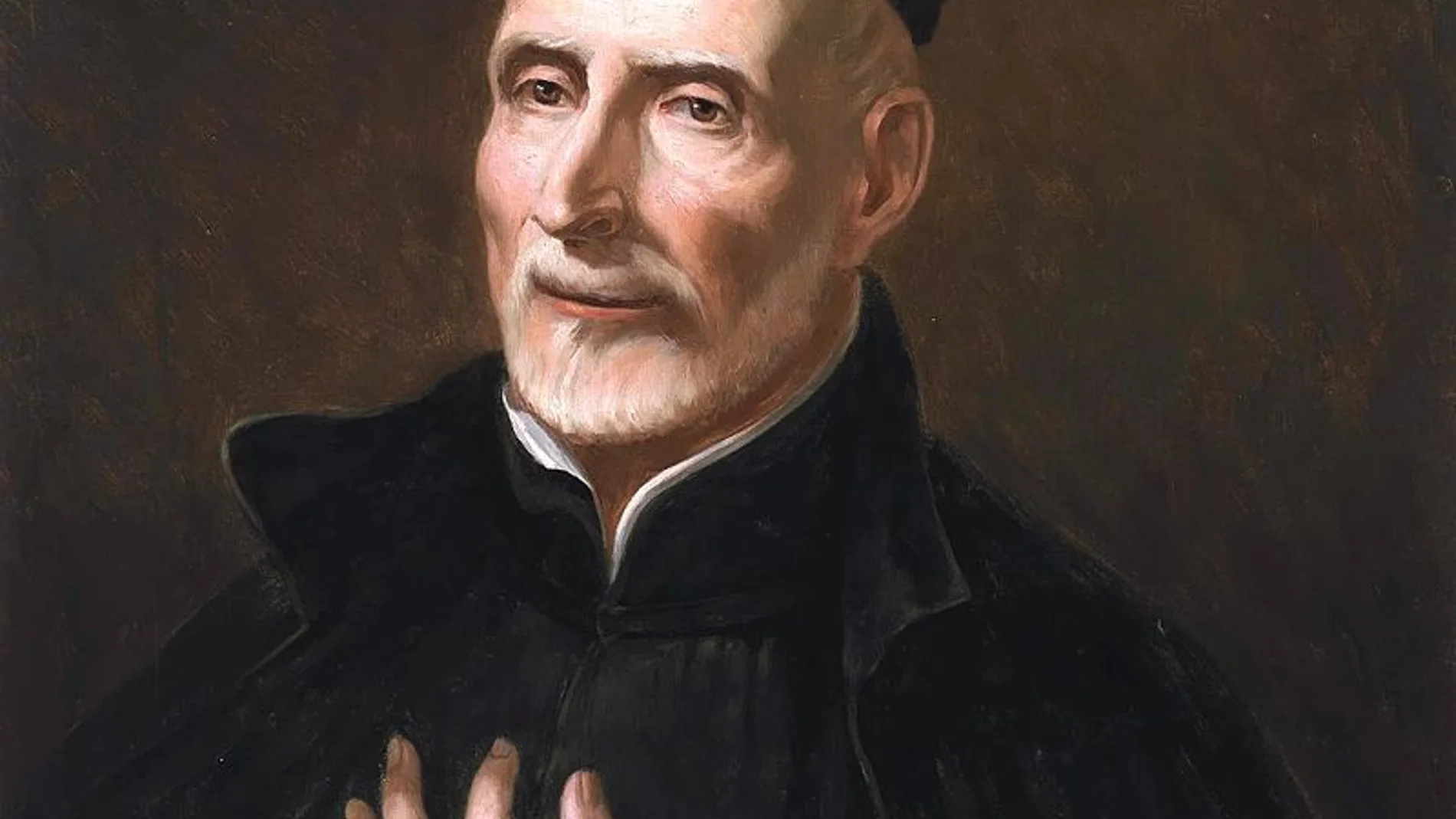 Retrato del sacerdote, pedagogo y santo español San José de Calasanz (1557-1648)
