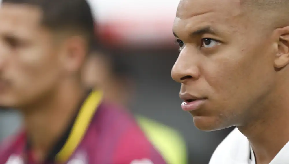 Mbappé concentrado