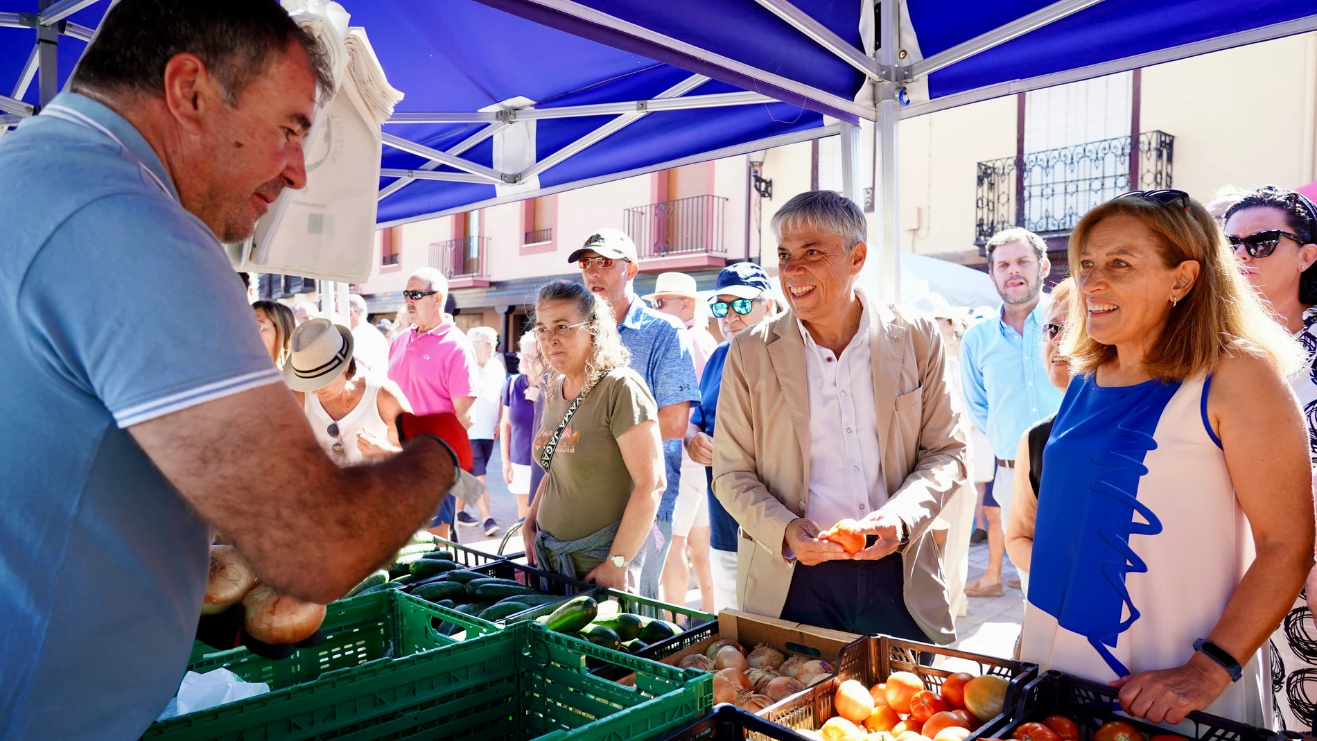 Feria del Tomate en Mansilla de las Mulas (León)