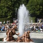 Encendido extraordinario de las Fuentes de La Granja