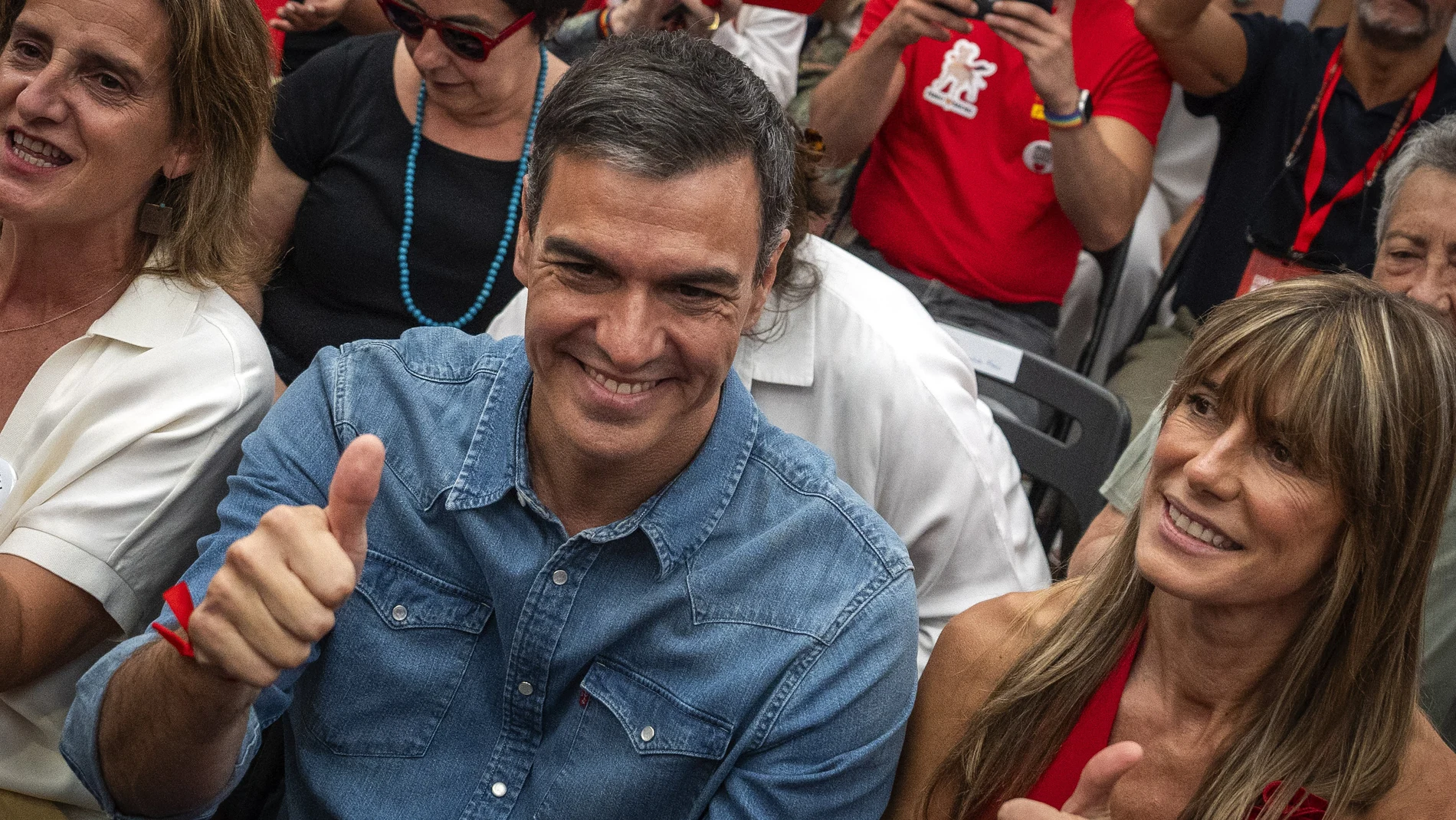 Pedro Sánchez y Begoña Gómez