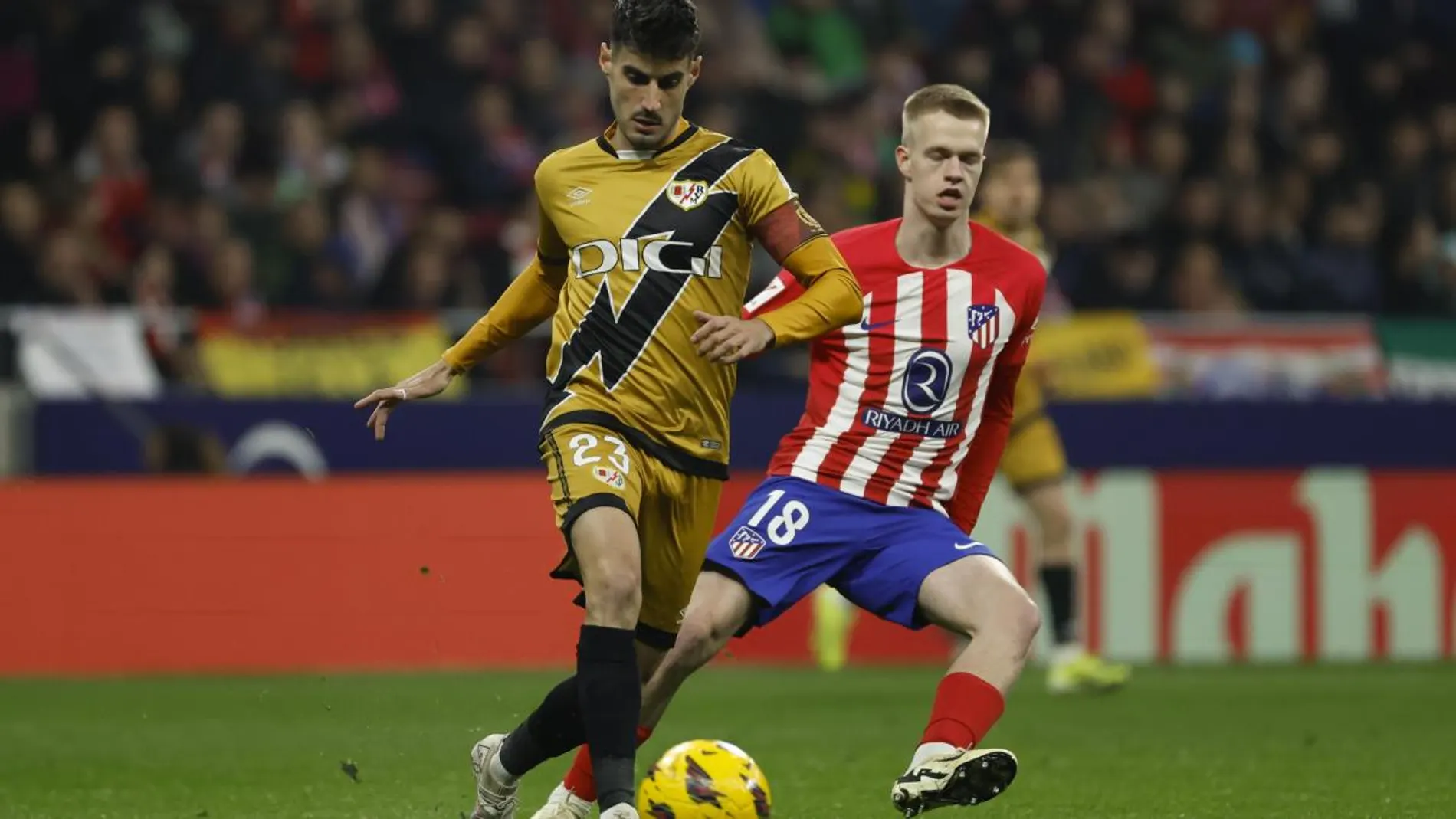 Arthur Vermeeren con el Atlético de Madrid