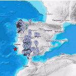 Siete CC AA han sentido el terremoto registrado al sur de Portugal de magnitud 5,5