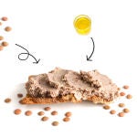 Paté vegano de lentejas y nueces