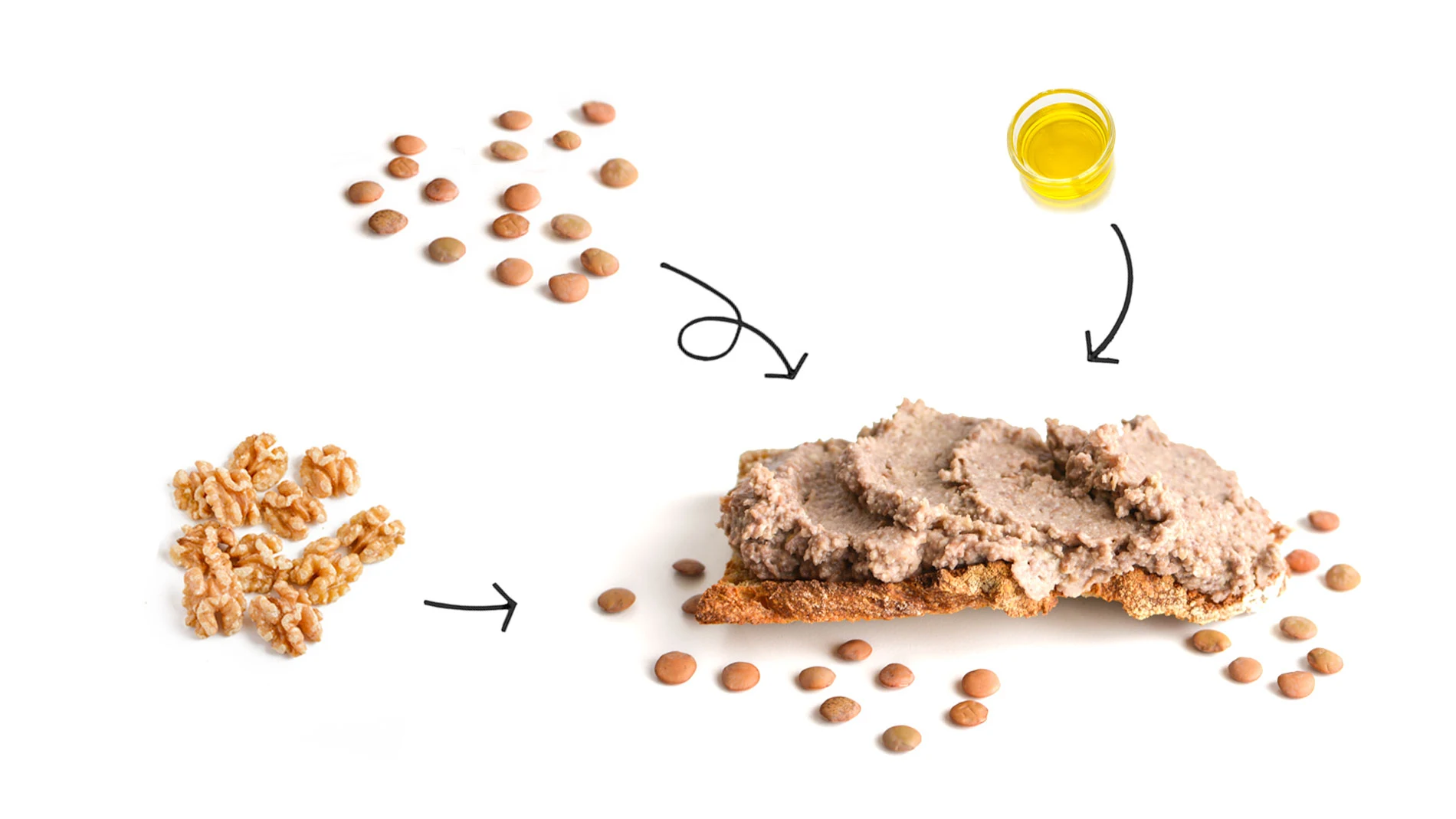 Receta para preparar paté vegetal