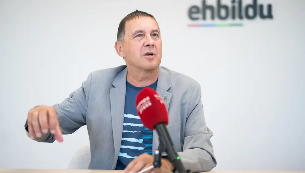 Entrevista al coordinador general de EH Bildu, Arnaldo Otegi