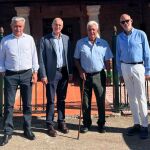 El presidente de la Diputación de Salamanca, Javier Iglesias, visita La Alamedilla