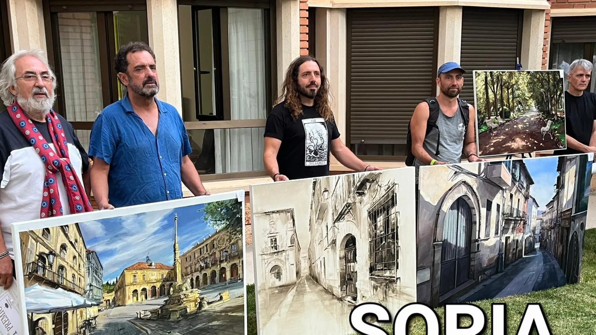 Ganadores del Certamen de Pintura Rápida de CleceVitam