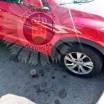 Sucesos.- Pillan a conductor en Alcorcón que triplicaba la tasa de alcoholemia tras chocar contra una valla