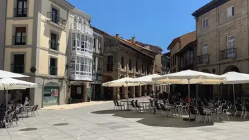 Casco histórico de Avilés, Plaza de España Casco histórico de Avilés, Plaza de España