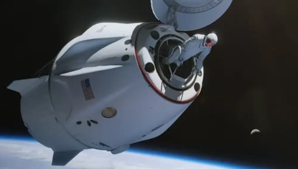 Representación artística de la Polaris Dawn