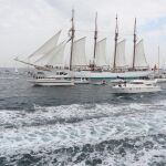 El buque Juan Sebastián de Elcano