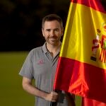 El jugador de tenis de mesa Álvaro Valera, abanderado español en los Juegos Paralímpicos de París